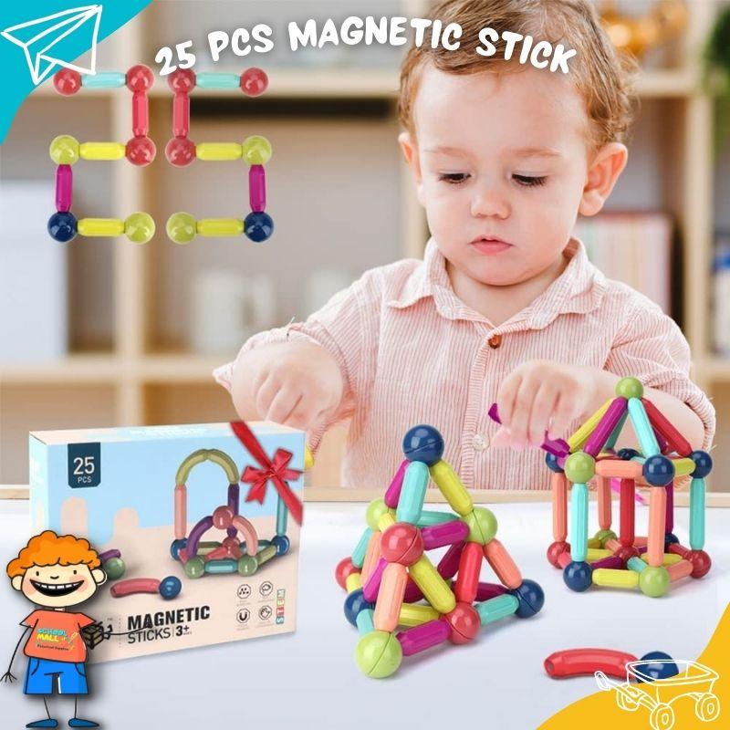 25 PCS Magnetic Building Blocks STEM Toy