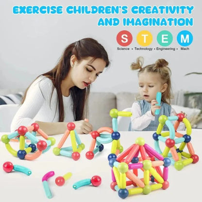 25 PCS Magnetic Building Blocks STEM Toy